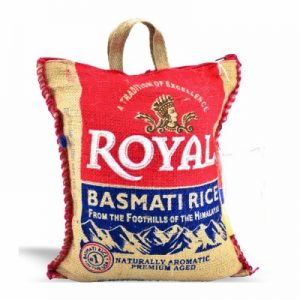 ROYAL BASMATI RICE 20 LB