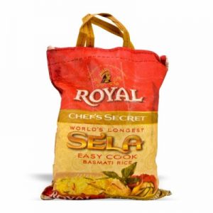ROYAL CHEF SECRET SELLA BASMATI RICE 10LB