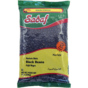 Sadaf Black Beans 24 oz.