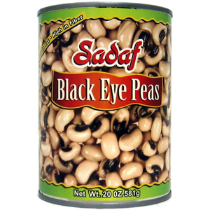Sadaf Black Eye Peas 20 oz.